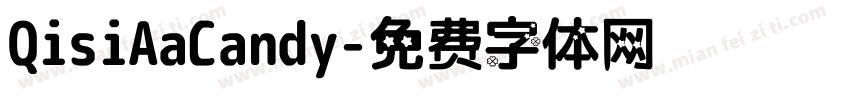 QisiAaCandy字体转换