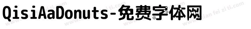 QisiAaDonuts字体转换