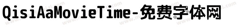 QisiAaMovieTime字体转换