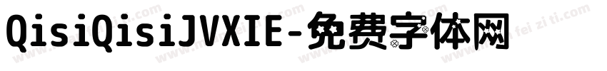 QisiQisiJVXIE字体转换