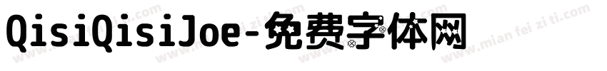 QisiQisiJoe字体转换