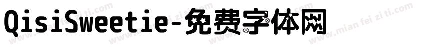 QisiSweetie字体转换