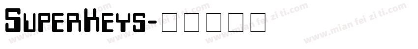 SuperKeys字体转换