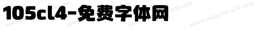 105cl4字体转换