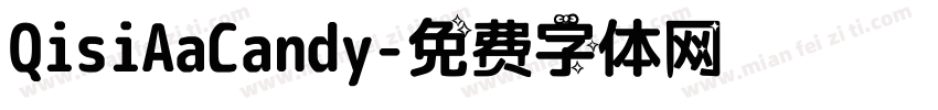 QisiAaCandy字体转换