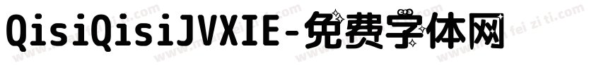 QisiQisiJVXIE字体转换