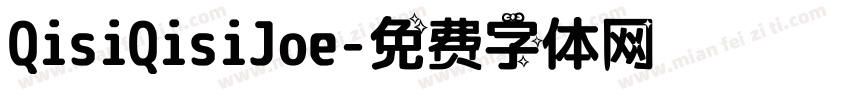 QisiQisiJoe字体转换