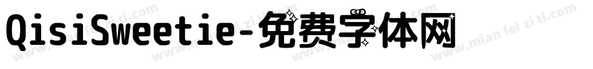QisiSweetie字体转换