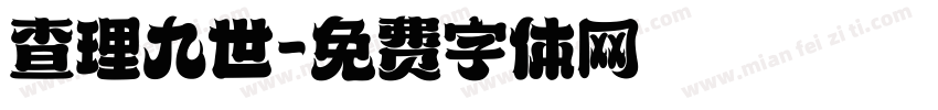 查理九世字体转换