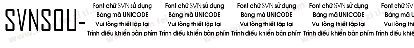 SVNSOU字体转换