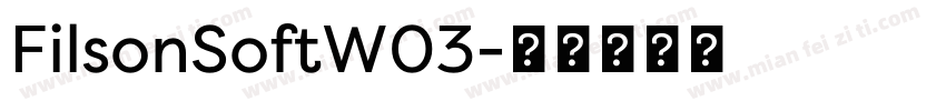 FilsonSoftW03字体转换