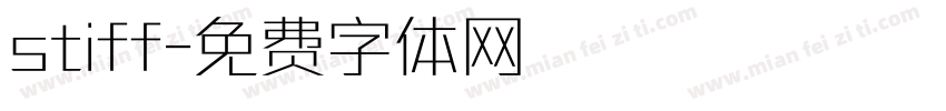 stiff字体转换