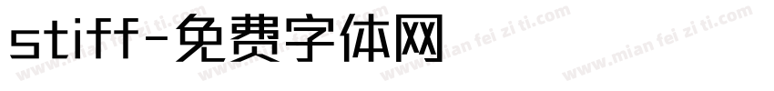 stiff字体转换