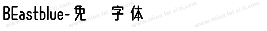 BEastblue字体转换