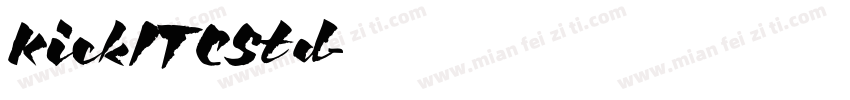 KickITCStd字体转换