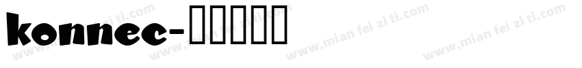 konnec字体转换