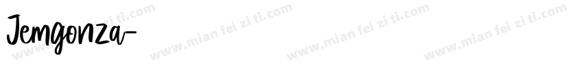 Jemgonza字体转换