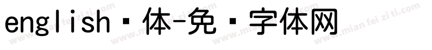 english圆体字体转换