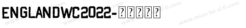 EnglandWC2022字体转换