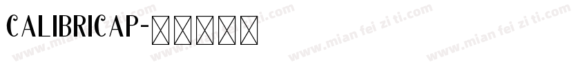calibricap字体转换