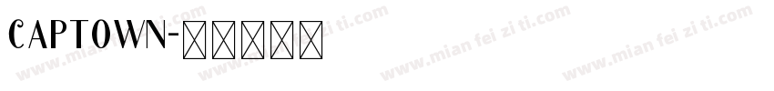 captown字体转换