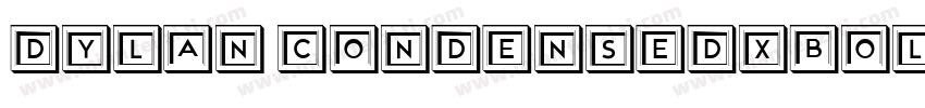 Dylan-CondensedXBold字体转换