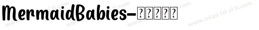 MermaidBabies字体转换