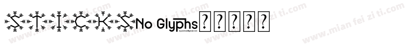 Sticks字体转换