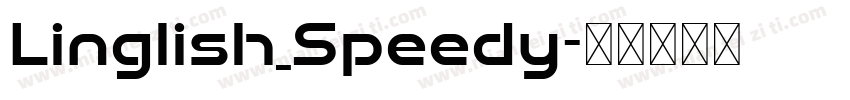 Linglish_Speedy字体转换