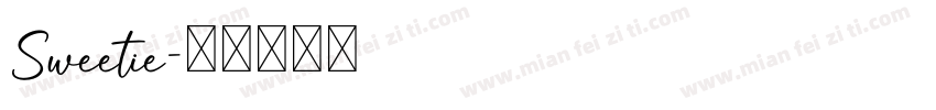 Sweetie字体转换