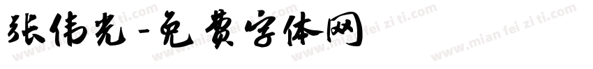 张伟光字体转换