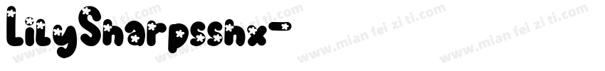 LilySharpsshx字体转换