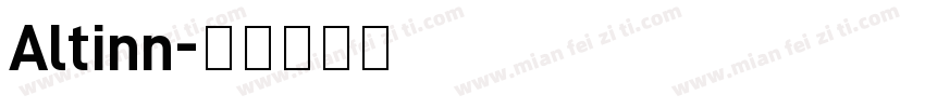 Altinn字体转换