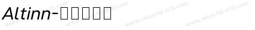 Altinn字体转换
