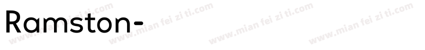 Ramston字体转换