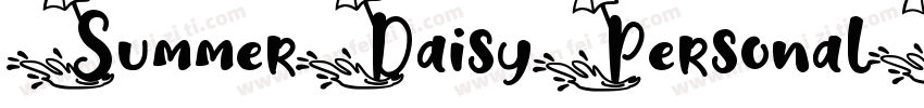SummerDaisyPersonalUseCleopatra字体转换
