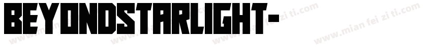 BeyondStarlight字体转换