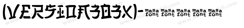 (Version303x)字体转换
