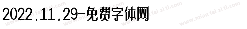 2022.11.29字体转换