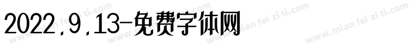 2022.9.13字体转换