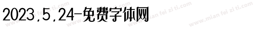 2023.5.24字体转换