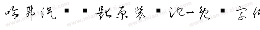 哈弗汽车钥匙原装电池字体转换