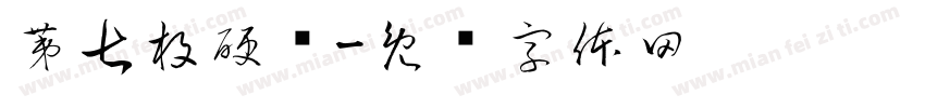 第七枚硬币字体转换