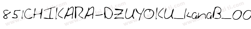 851CHIKARA-DZUYOKU_kanaB_004字体转换
