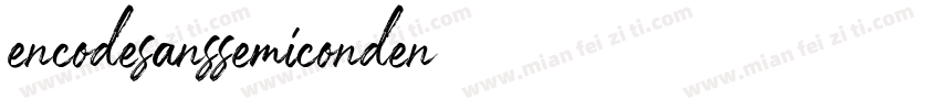 encodesanssemiconden字体转换