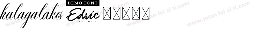 kalagalakes字体转换