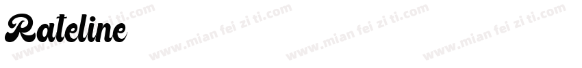 Rateline字体转换