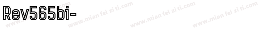 Rev565bi字体转换