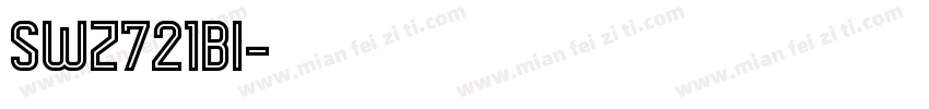 SWZ721BI字体转换