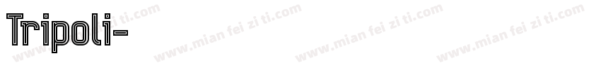 Tripoli字体转换